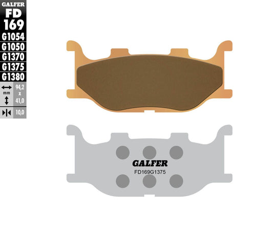GALFER Brake Pad Sintered Sport FD169G1375