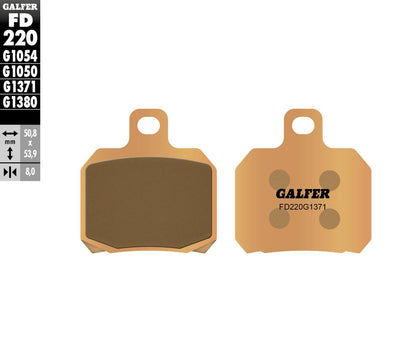 GALFER BRAKE PAD SINTERED FD220G1371