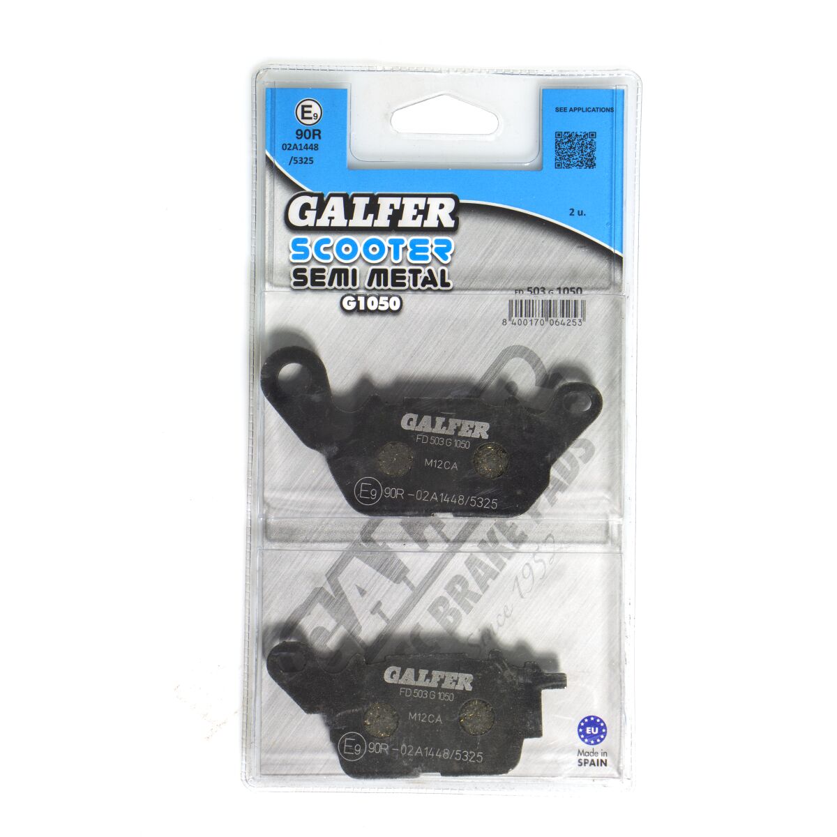 GALFER BRAKE PAD SEMI METALLIC SCOOTER FD503G1050