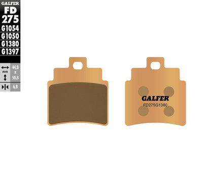 GALFER BRAKE PAD SINTERED SCOOTER FD275G1380
