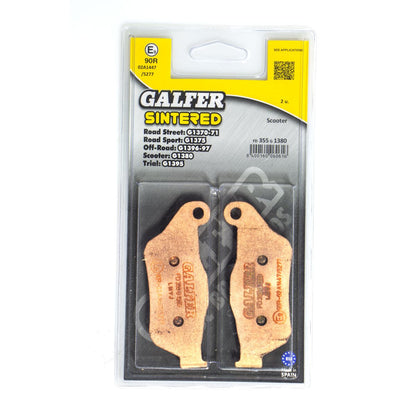 GALFER BRAKE PAD SINTERED SCOOTER FD355G1380