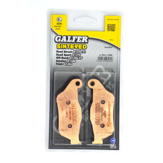GALFER Brake Pad Sintered Scooter FD355G1380