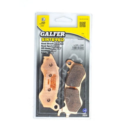 GALFER BRAKE PAD SINTERED SCOOTER FD439G1380