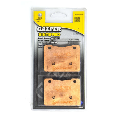 GALFER BRAKE PAD SINTERED SCOOTER FD481G1380