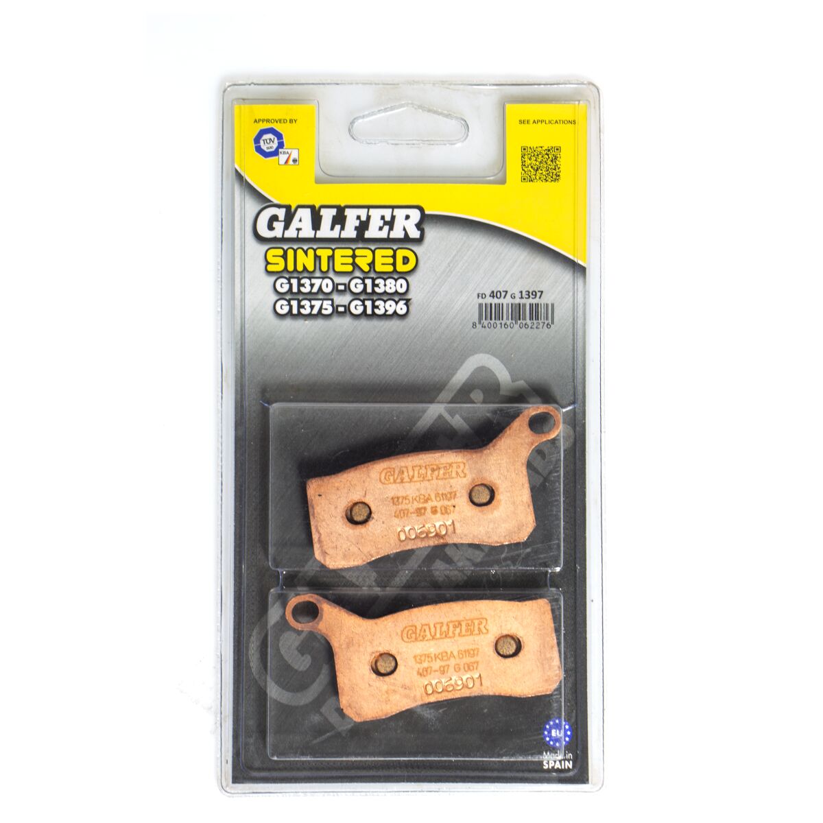 GALFER BRAKE PAD SINTERED ATV FD407G1397