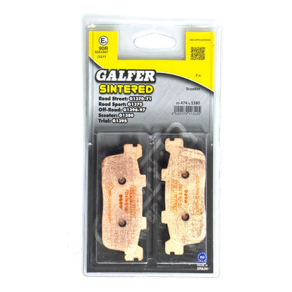 GALFER BRAKE PAD SINTERED SCOOTER FD474G1380