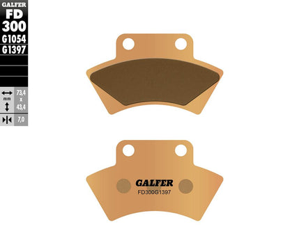 GALFER BRAKE PAD SINTERED ATV FD300G1397
