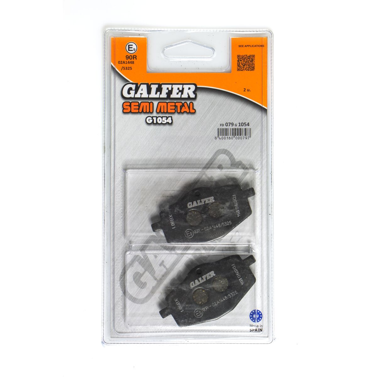 GALFER BRAKE PAD SEMI METAL FD079G1054