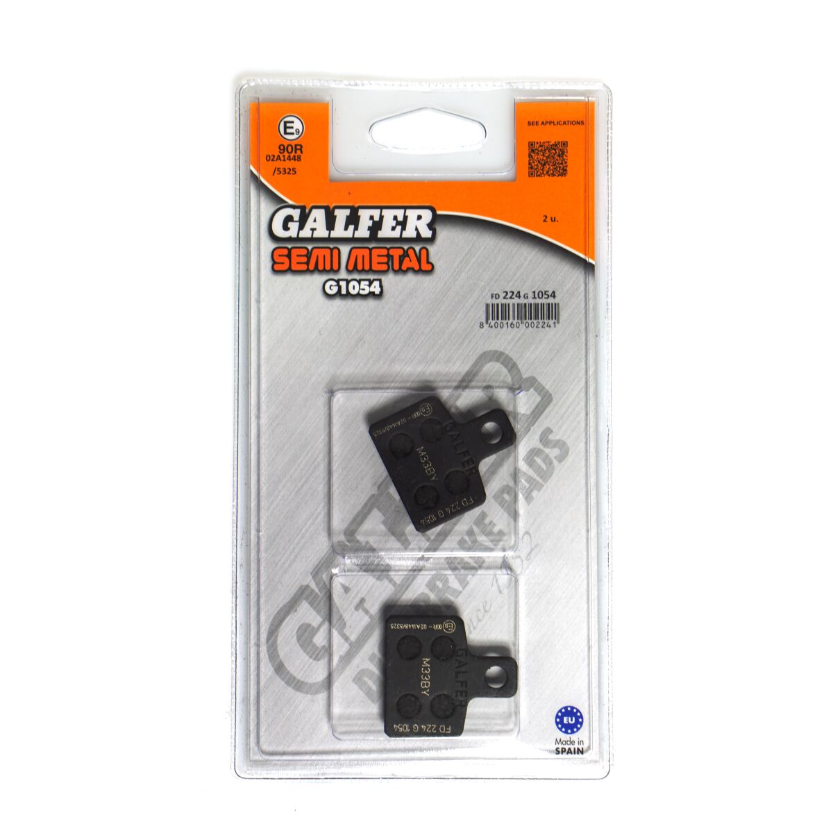 GALFER BRAKE PAD SEMI METALLIC FD224G1054