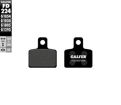 GALFER BRAKE PAD SEMI METALLIC FD224G1054