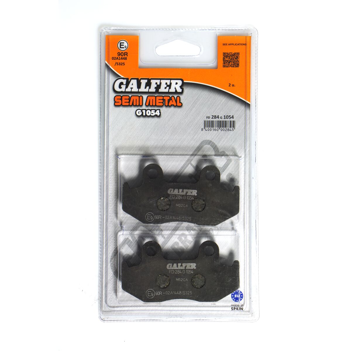 GALFER BRAKE PAD SEMI METALLIC FD284G1054