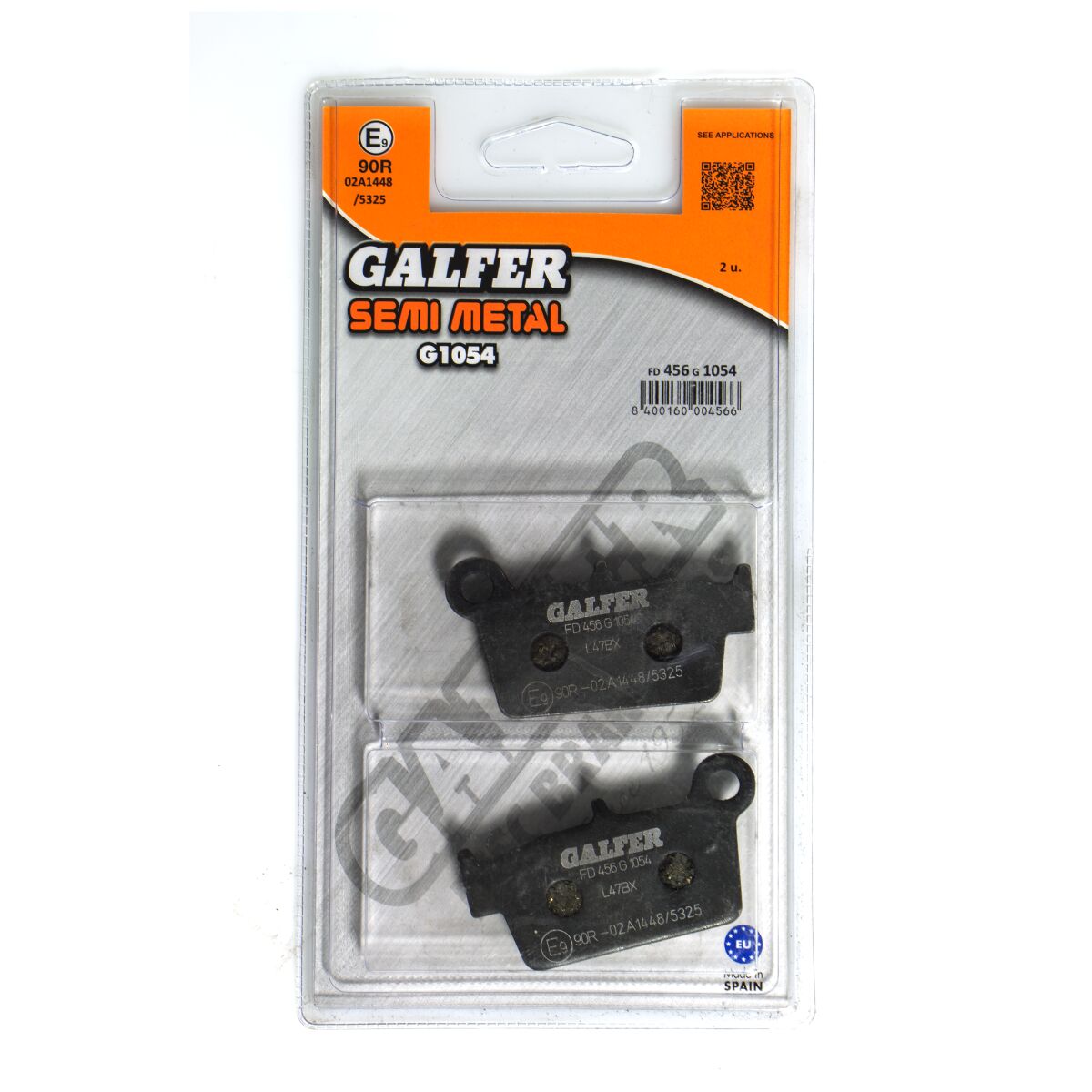 GALFER BRAKE PAD SEMI METALLIC FD456G1054