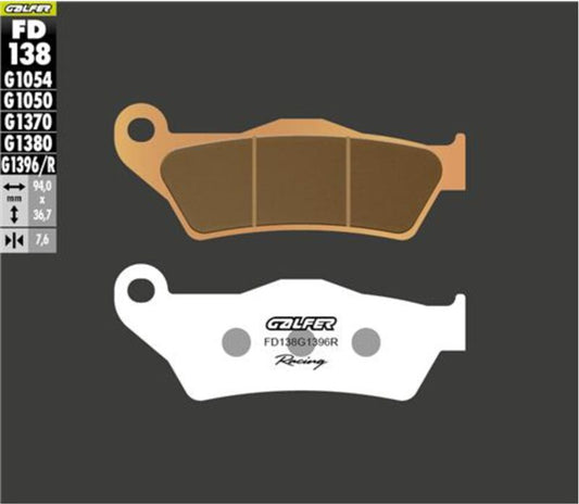 GALFER Brake Pad Sinter Racing Offroad FD138G1396R