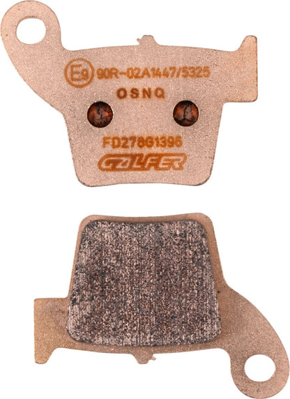 GALFER BRAKE PAD SINTERED OFF ROAD FD278G1396
