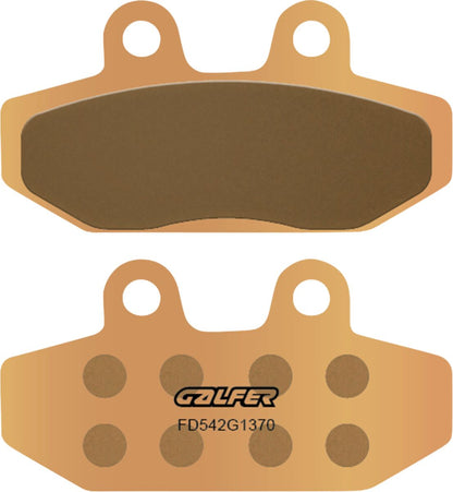 GALFER PAD BRAKE REAR CERAMIC FD542G1370