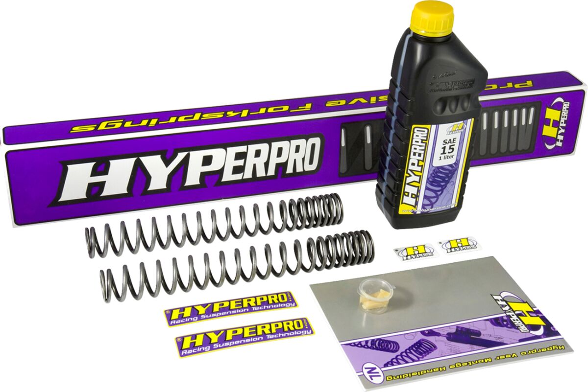 HYPERPRO FRONT FORK SPRING KIT HARLEY DAVIDSON SP-HD16-SSA002