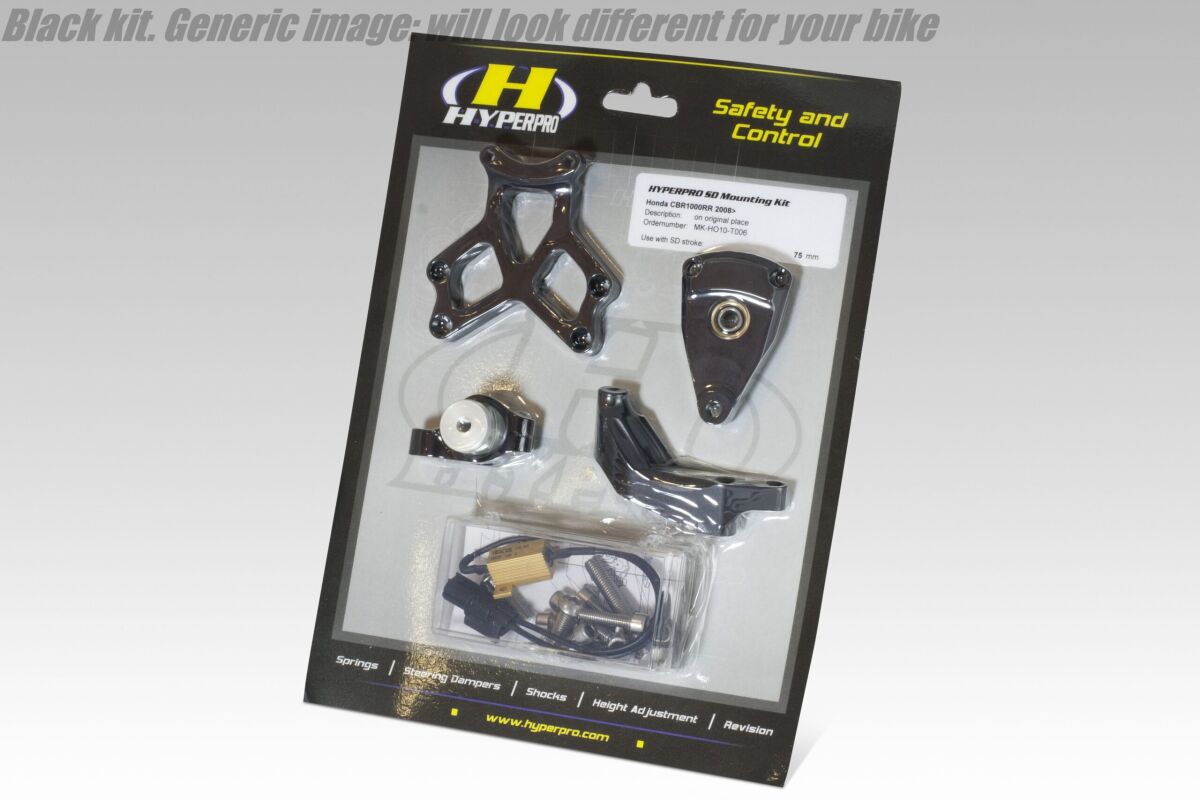 HYPERPRO STEERING DAMPER MOUNTING KIT YAM MK-YA10-O004-B