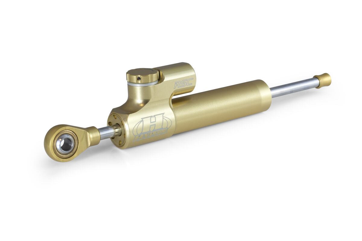 HYPERPRO RSC STEERING DAMPER 75MM PROGRESSIVE GOLD DS-075G-NP1