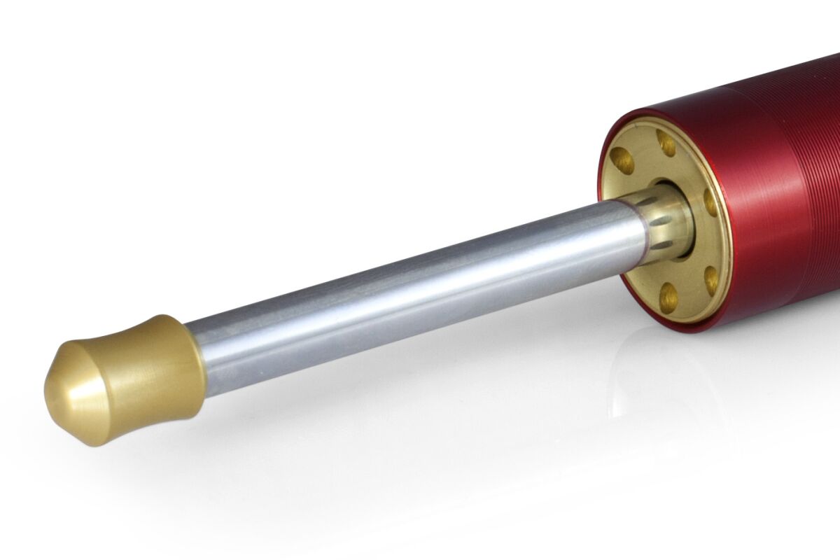 HYPERPRO CSC STEERING DAMPER 75MM LINEAR RED DS-075R-NL1