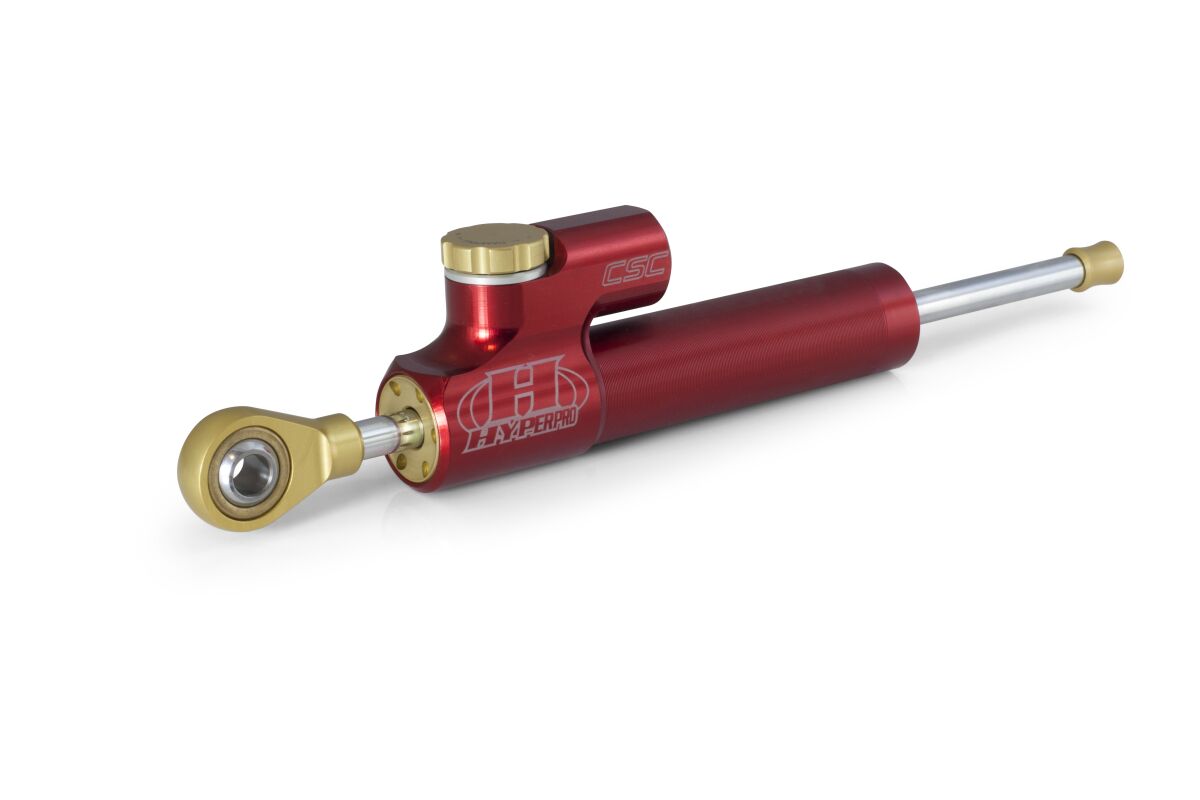 HYPERPRO CSC STEERING DAMPER 75MM LINEAR RED DS-075R-NL1