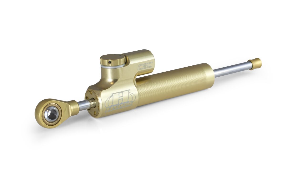 HYPERPRO CSC STEERING DAMPER 75MM LINEAR GOLD DS-075G-NL1