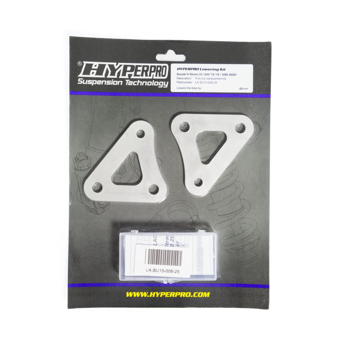 HYPERPRO LOWERING LINK KIT REAR -25MM LK-SU10-006-25
