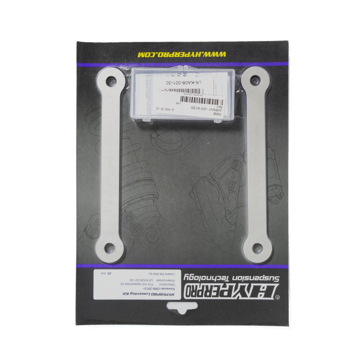HYPERPRO LOWERING LINK KIT REAR -30MM LK-KA08-001-30