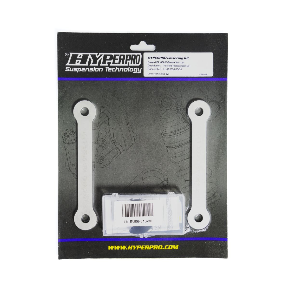 HYPERPRO LOWERING LINK KIT REAR -30MM LK-SU06-013-30