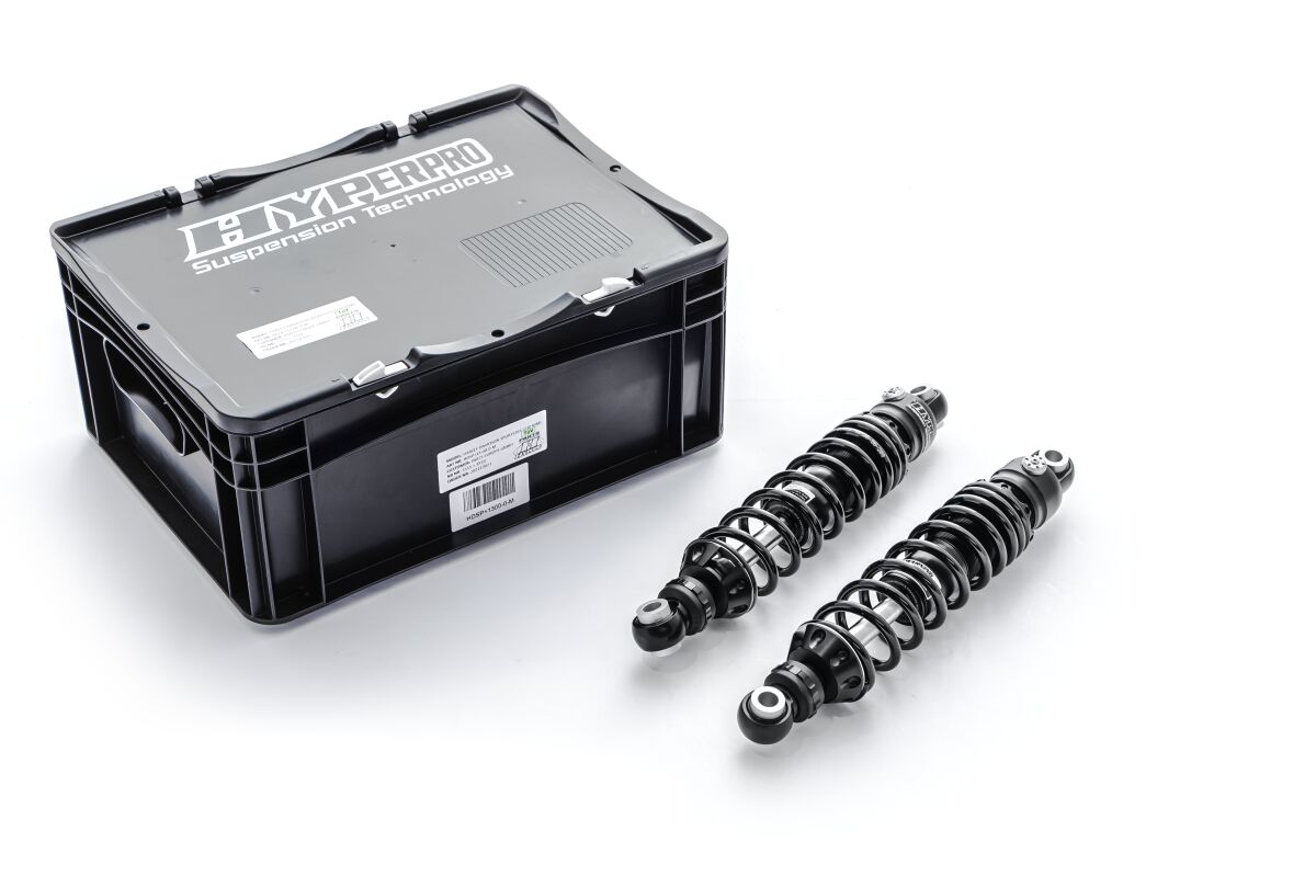 HYPERPRO TYPE 360 EMULSION REAR SHOCKS 13" HD SPORTSTER HDSP+1300-0-M