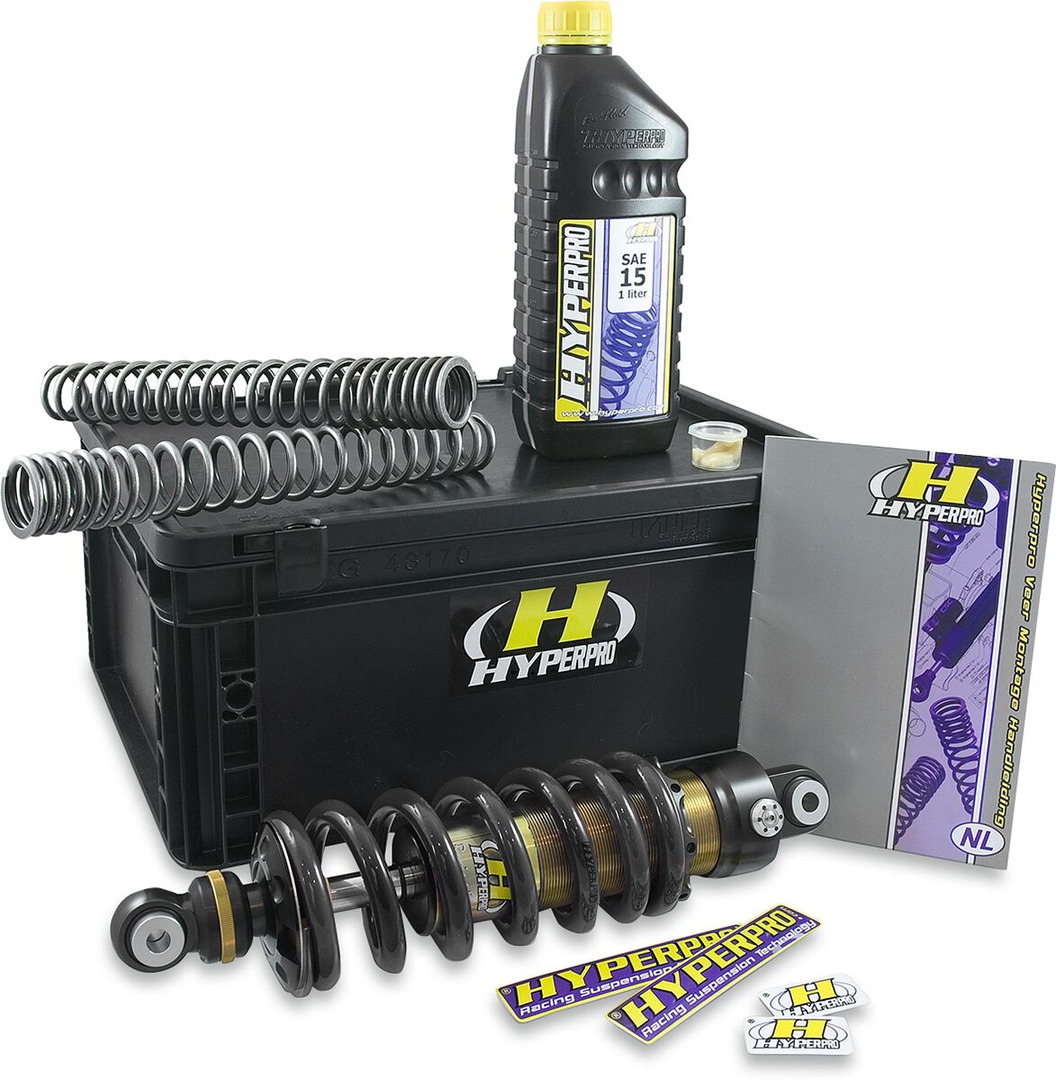 HYPERPRO STREETBOX BLACK SUZUKI DL 650 SB-SU06-0AC-AP