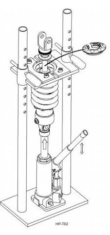 HYPERPRO SHOCK SPRING REMOVAL KIT HP-T02