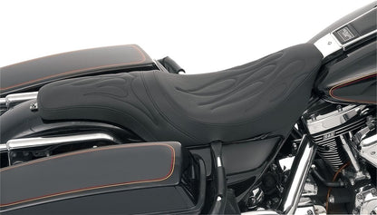 DRAG SPECIALTIES SEATS SEAT PREDATOR REAR 2-UP VINYL BLACK 0801-0213