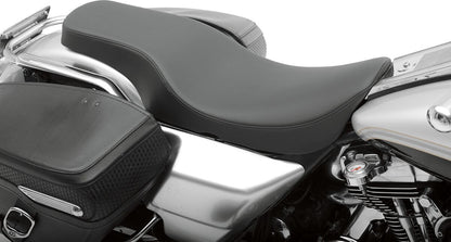 DRAG SPECIALTIES SEATS SEAT SPOON STYLE FRONT | REAR SMOOTH VINYL BLACK 0801-0442