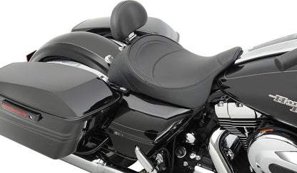 DRAG SPECIALTIES SEATS SOLO SEAT WITH OPTIONAL EZ GLIDE BACKREST SYSTEM 0801-0886