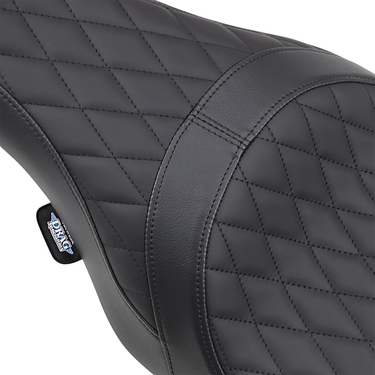 DRAG SPECIALTIES SEATS SEAT CABALLERO DIAMOND STYLE BLACK 0801-1003