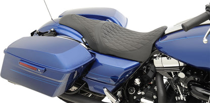 DRAG SPECIALTIES SEATS SEAT CABALLERO DIAMOND STYLE BLACK 0801-1003