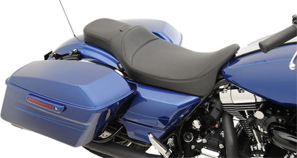DRAG SPECIALTIES SEATS SEAT EXTENDED REACH PREDATOR BLACK 0801-1005