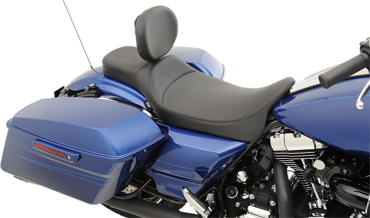 DRAG SPECIALTIES SEATS SEAT EXTENDED REACH PREDATOR BLACK 0801-1005