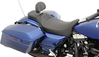 DRAG SPECIALTIES SEATS SEAT EXTENDED REACH PREDATOR BLACK 0801-1005