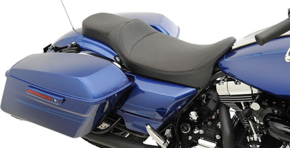 DRAG SPECIALTIES SEATS SEAT EXTENDED REACH PREDATOR BLACK 0801-1006