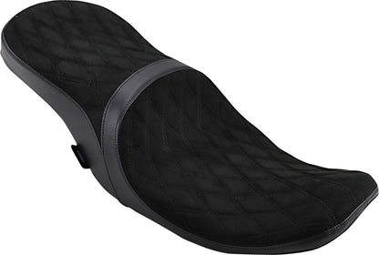 DRAG SPECIALTIES SEATS SEATS LOW PROFILE FOR YAFFE RAZORBACK 6-GAL. TANK 0801-1076
