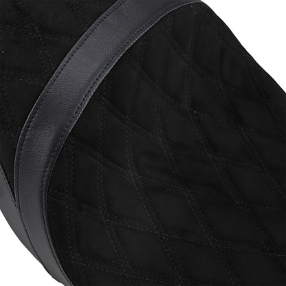 DRAG SPECIALTIES SEATS SEATS LOW PROFILE FOR YAFFE RAZORBACK 6-GAL. TANK 0801-1076