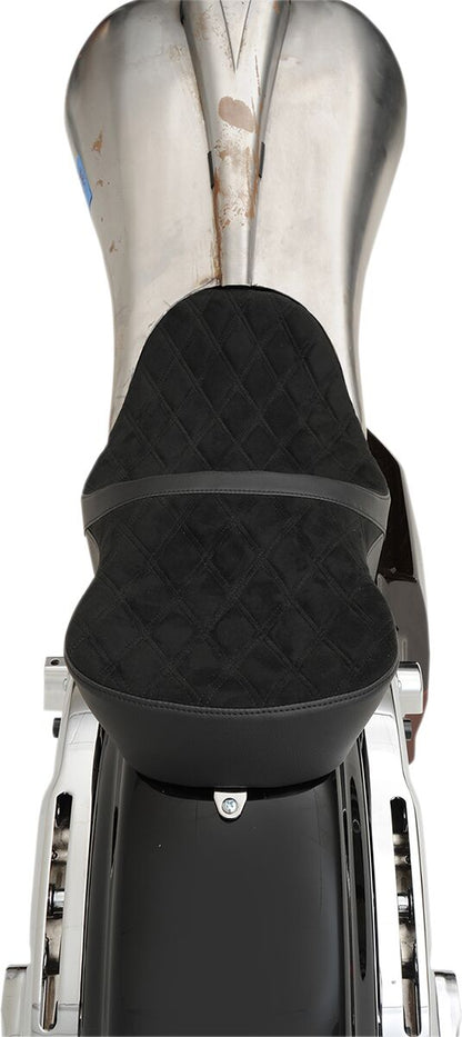 DRAG SPECIALTIES SEATS SEATS LOW PROFILE FOR YAFFE RAZORBACK 6-GAL. TANK 0801-1076