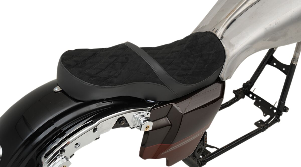 DRAG SPECIALTIES SEATS SEATS LOW PROFILE FOR NESS WING 6-GAL. TANK 0801-1078