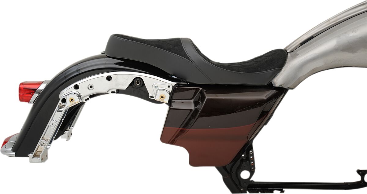DRAG SPECIALTIES SEATS SEATS LOW PROFILE FOR NESS WING 6-GAL. TANK 0801-1078
