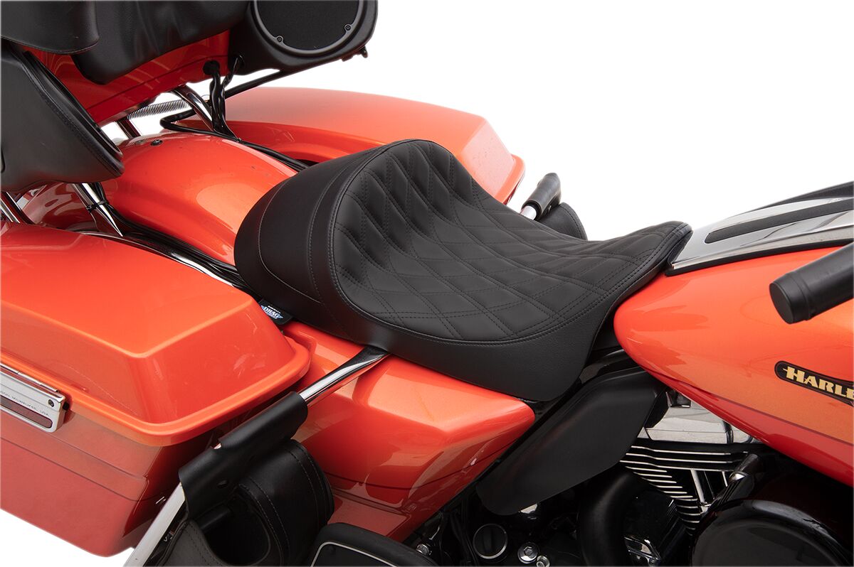 DRAG SPECIALTIES SEATS SEAT SOLO EZ-ON LOW PROFILE FO 0801-1252