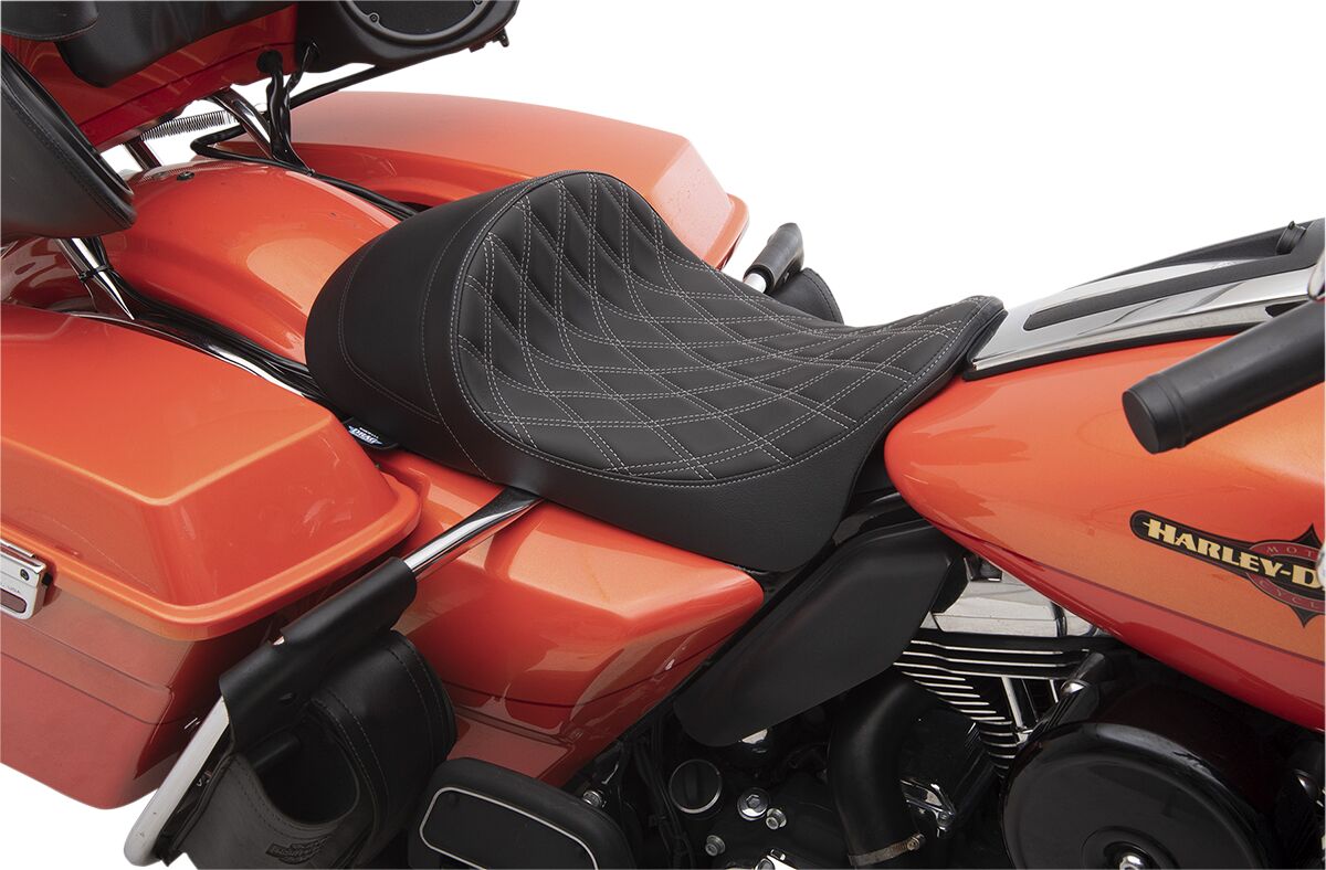 DRAG SPECIALTIES SEATS SEAT SOLO EZ-ON LOW PROFILE FO 0801-1253