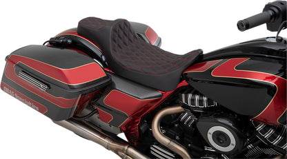 DRAG SPECIALTIES SEATS SEAT PREDATOR III EXTENDED REA 0801-1262