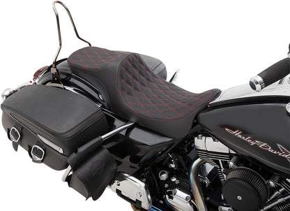DRAG SPECIALTIES SEATS SEAT PREDATOR III 2-UP DOUBLE 0801-1306