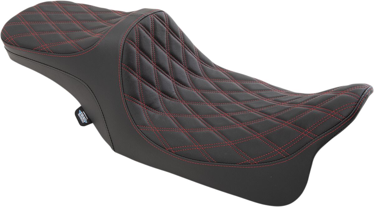 DRAG SPECIALTIES SEATS SEAT PREDATOR III DOUBLE DIAMO 0801-1310